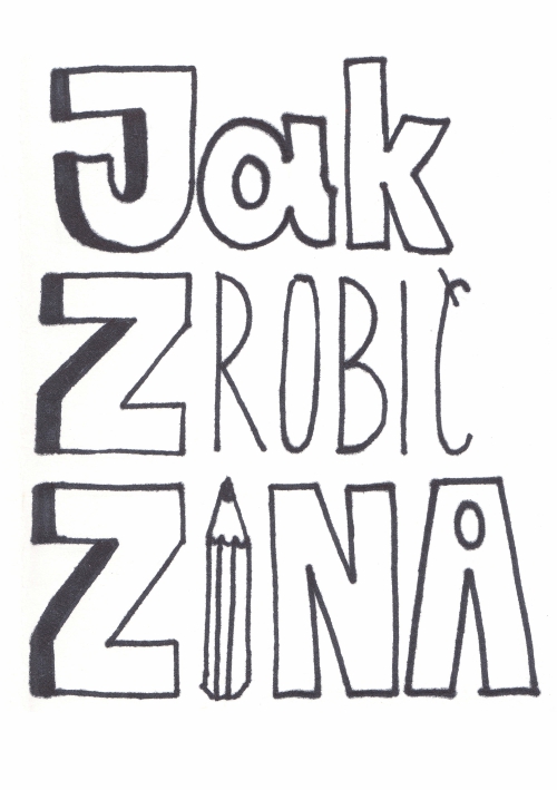 Jak zrobić zina - poradnik Okładka poradnika